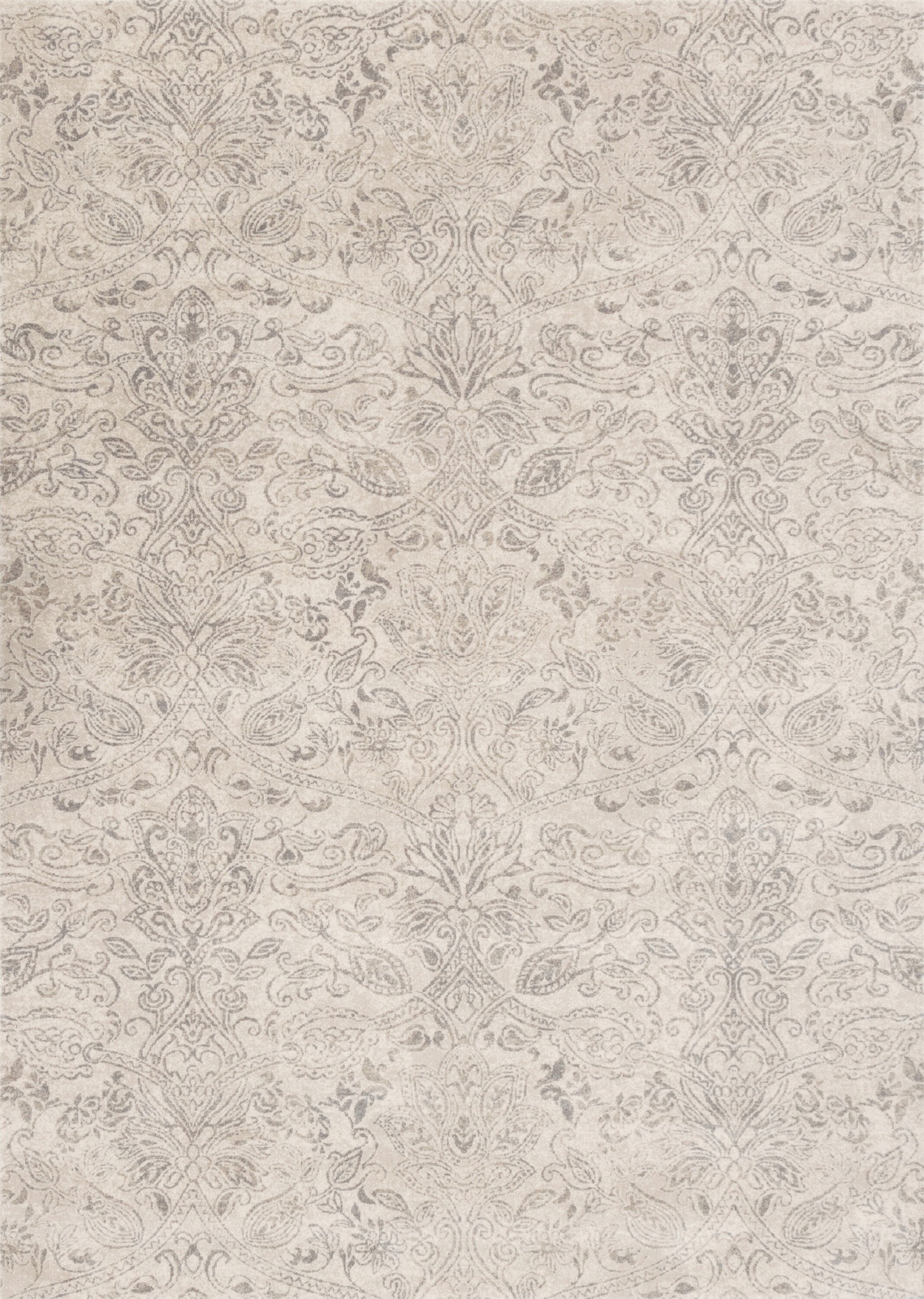 Dywan 200x300 cm szary do salonu 100% wełna gęsty prostokątny Agnella