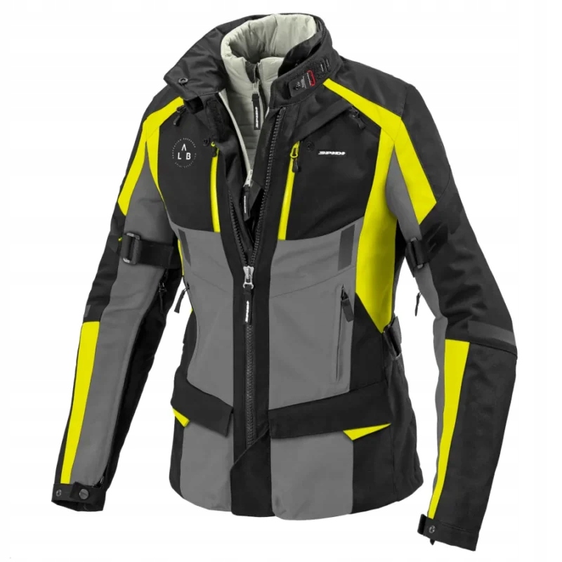 Motocyklová Bunda Spidi 4 Season Evo Lady S Membránou A Páperovým Vzorom XL