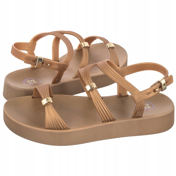 

Buty Damskie Sandały Zaxy Reconhecer 18321 Złote