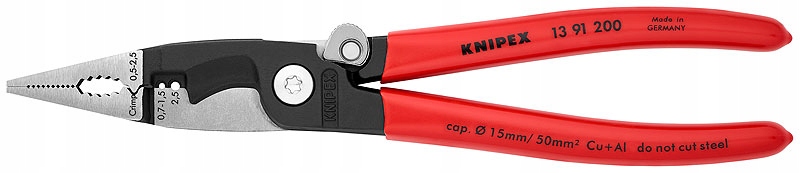 6-ti funkční kleště pro elektroinstalátory, Knipex [13 91 200]