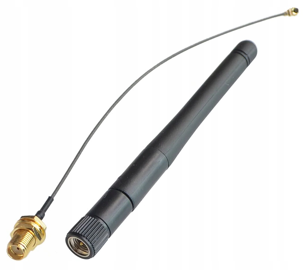 

Antena 2.4 GHz przewód Ipx U.fl WiFi WeMos Arduino