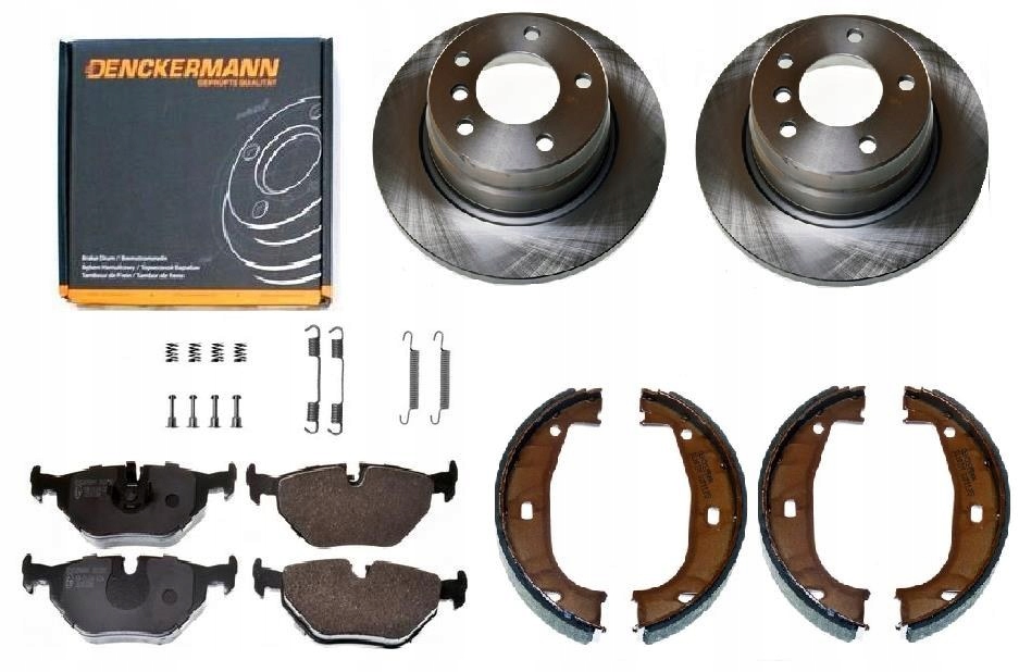 Kotouče Čelisti Bmw 3 E36 Zadní Sada.