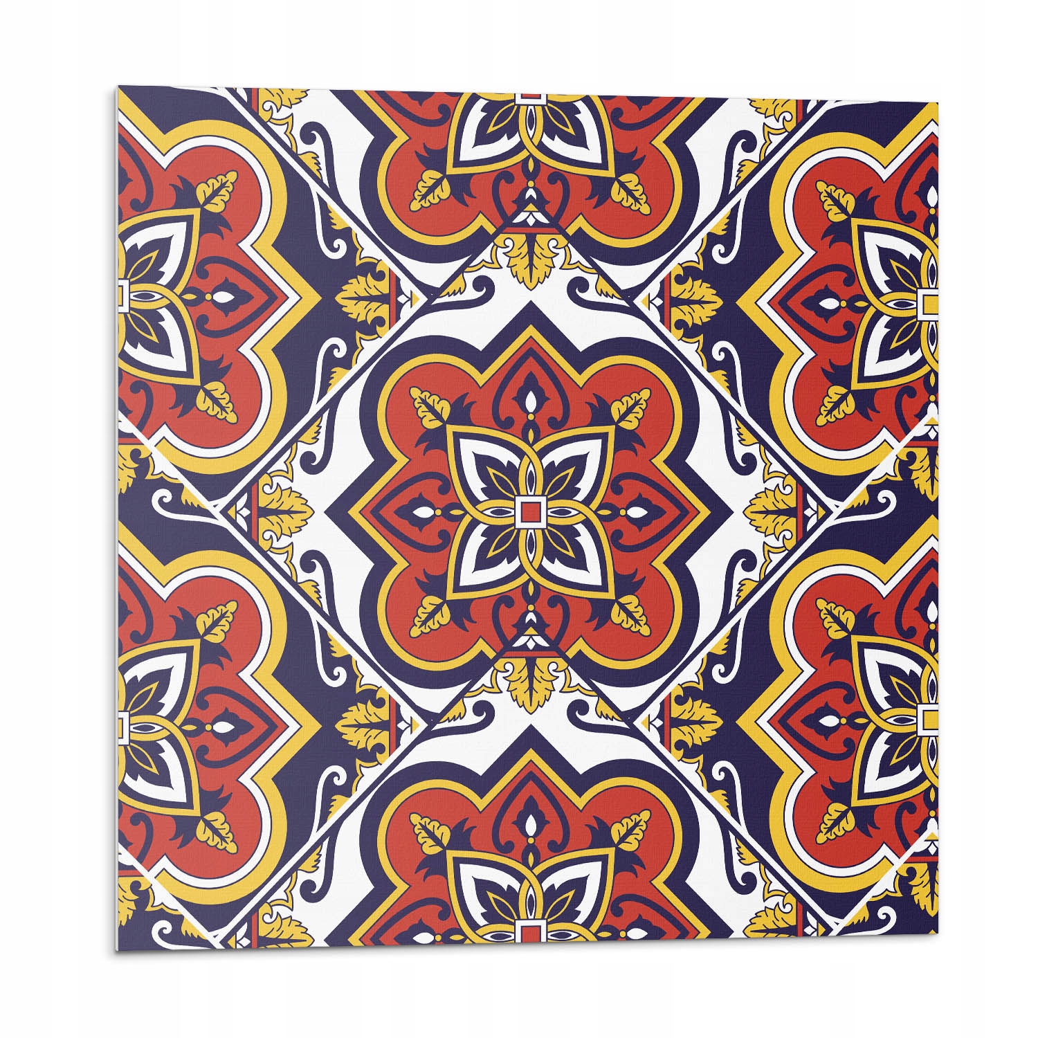 Vinylové samolepící dlaždice Květinový vzor s ornamenty 20 ks 20x20 cm