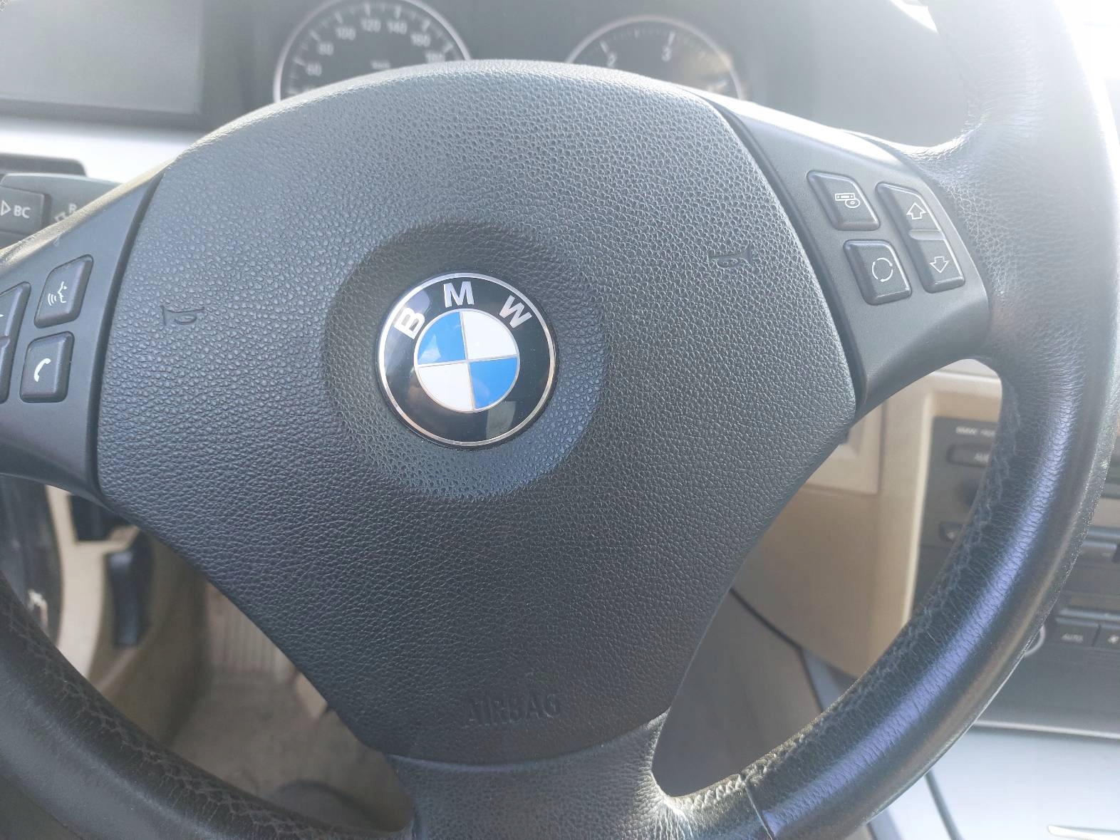running board airbag POSTRZALOWY cockpit BMW E90 E91 320D