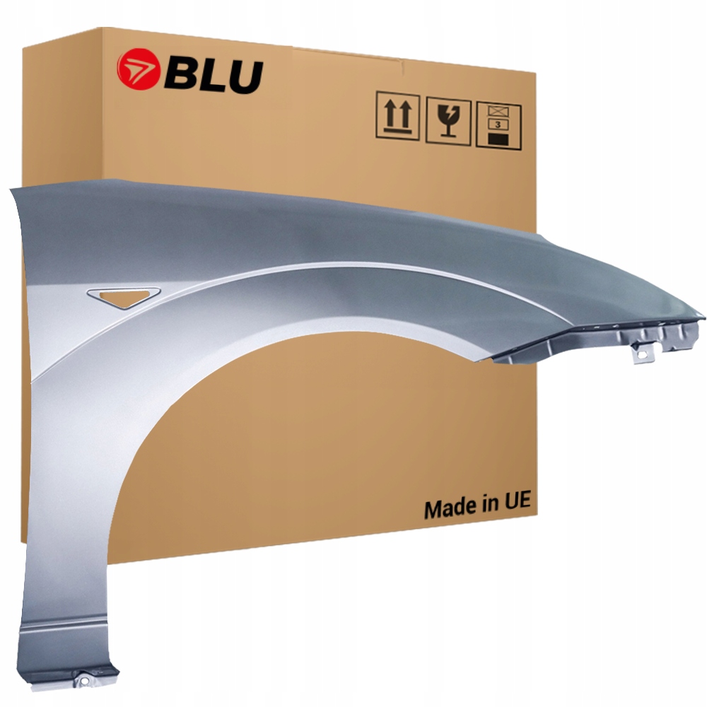 Blu Blatník Ford Focus MK1 I D1 pravý stříbrný 98-04 přední pozink