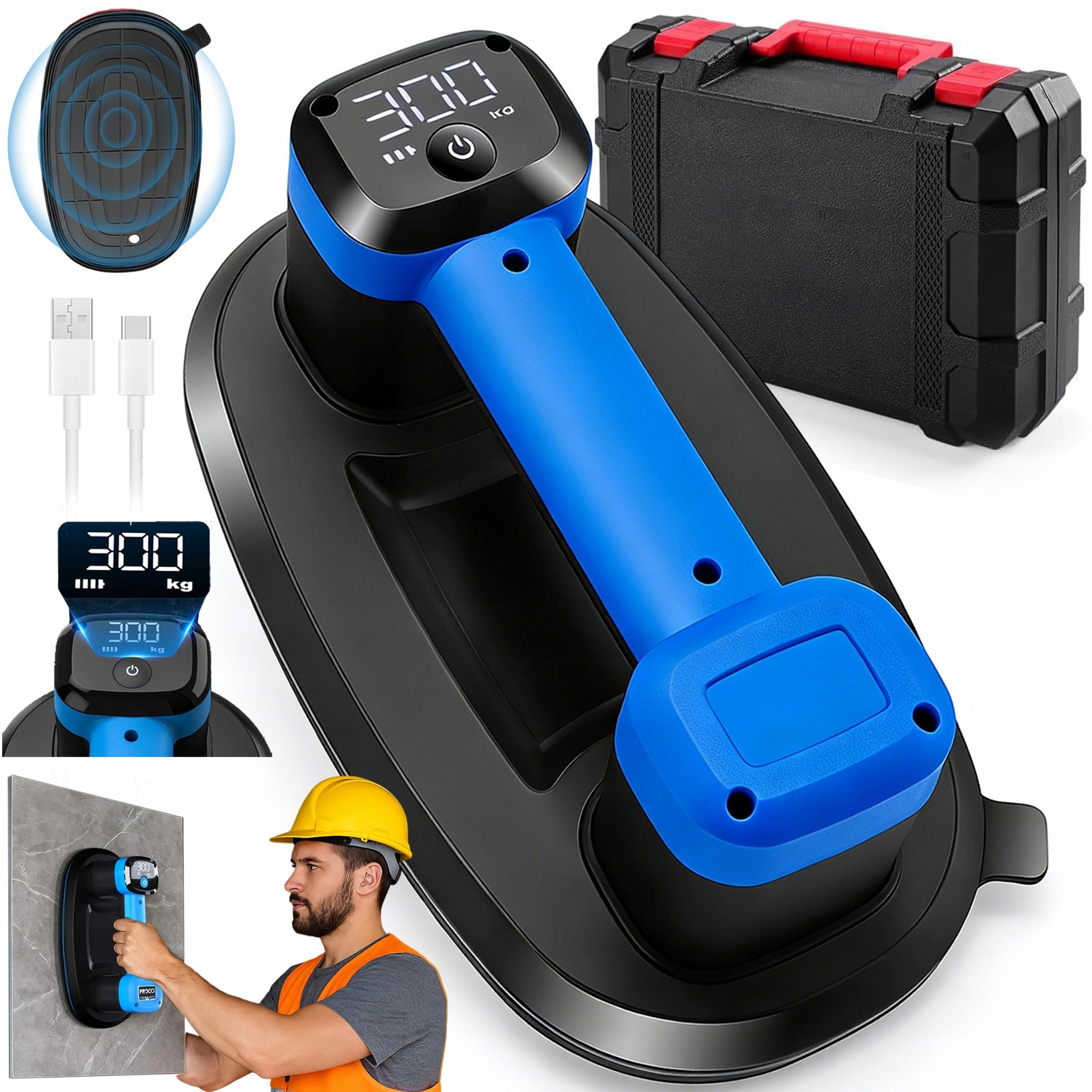 Přísavka Na Dlaždice Přísavka Na Dlaždice Slinuté Dlažby Multifunkční