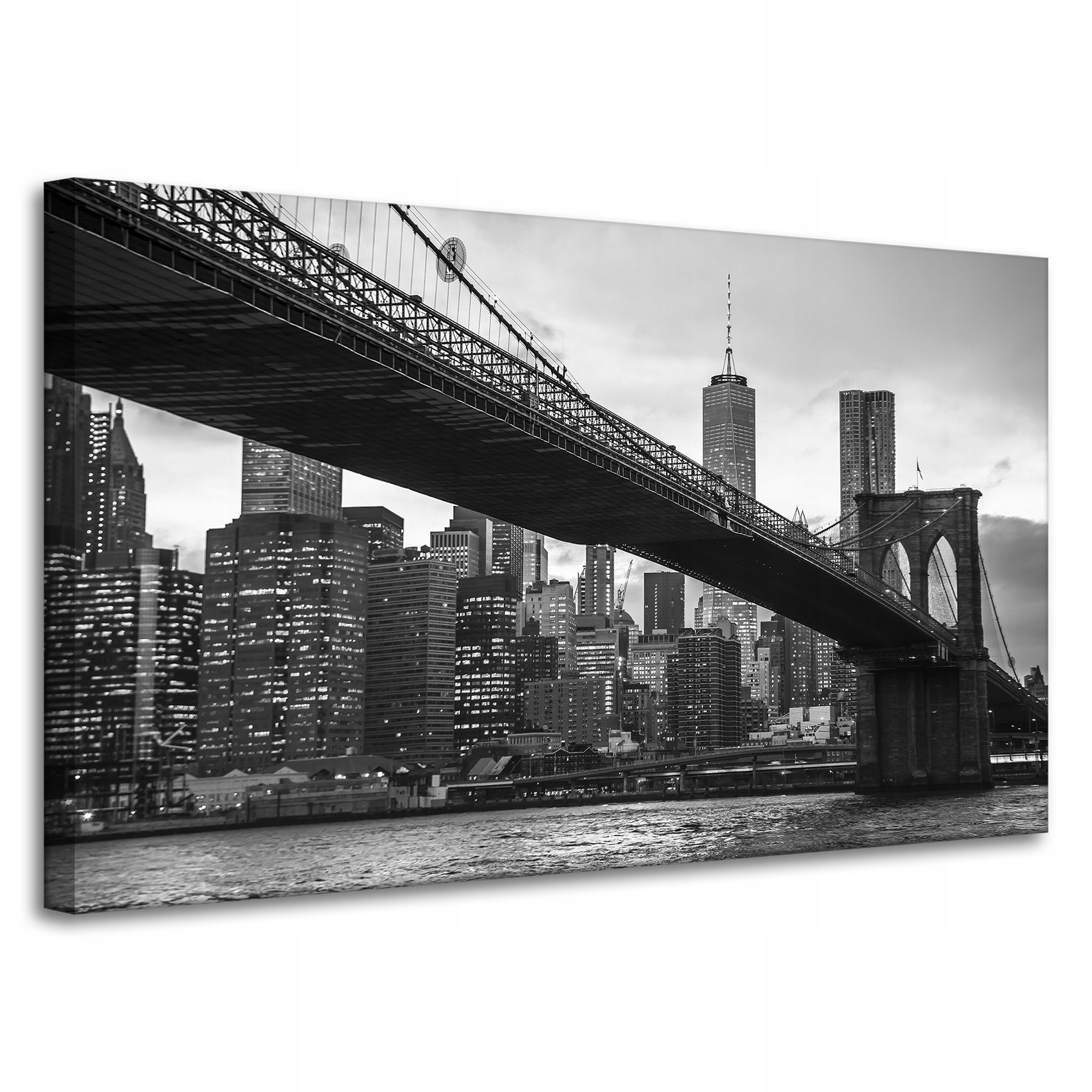 Obraz Canvas Architektura Manhattan mono 100x60 cm