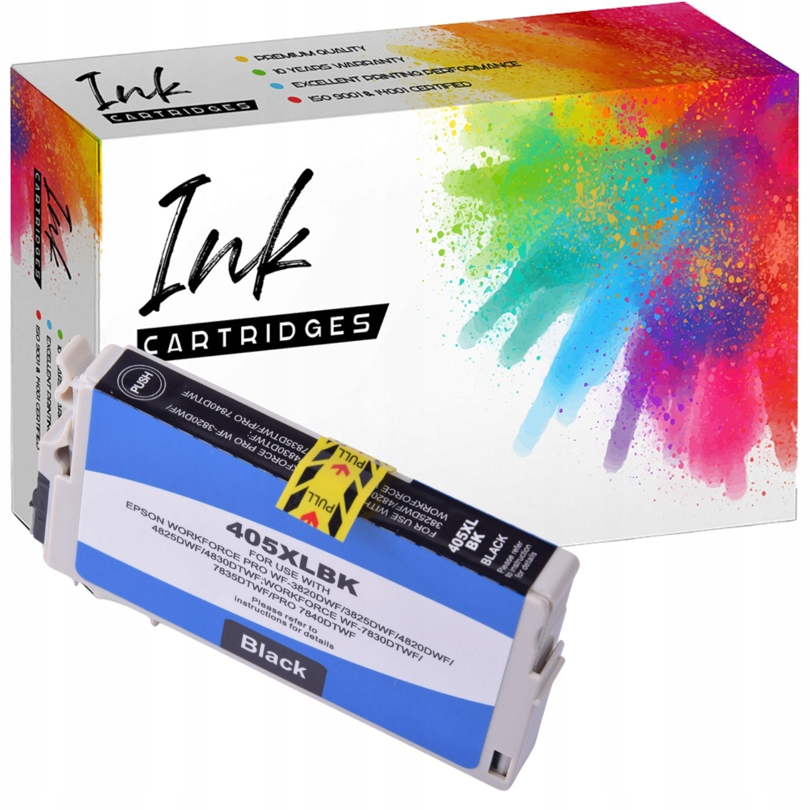 

Tusz Epson WorkForce Pro WF-3800 -3825 405XL Bk