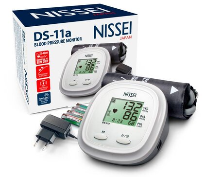 Ciśnieniomierz Automatyczny Nissei DS-11A+ZASILACZ