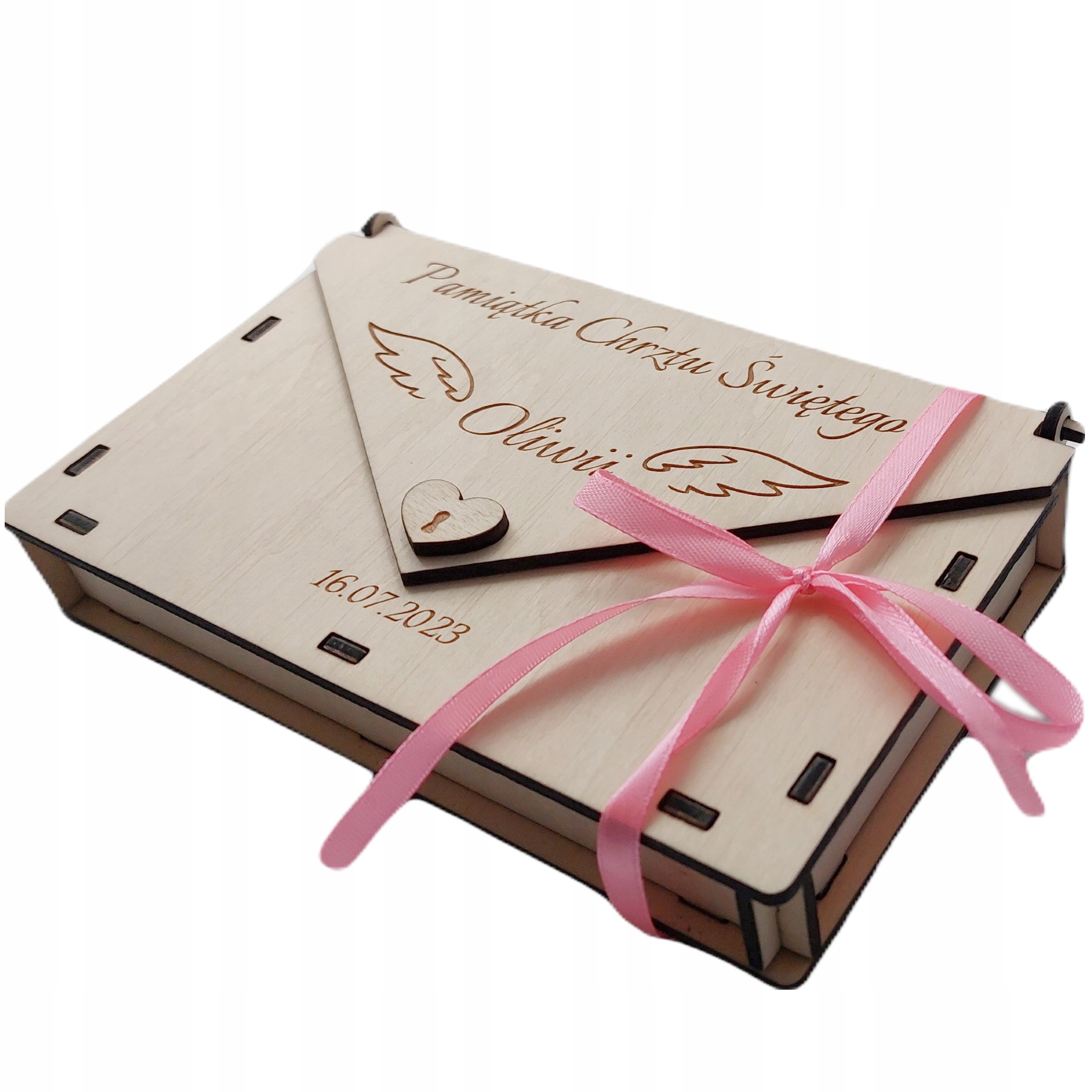 Obálka Krabička Na Peníze Suvenýr Na Křtiny Na Bankovky S Gravírováním