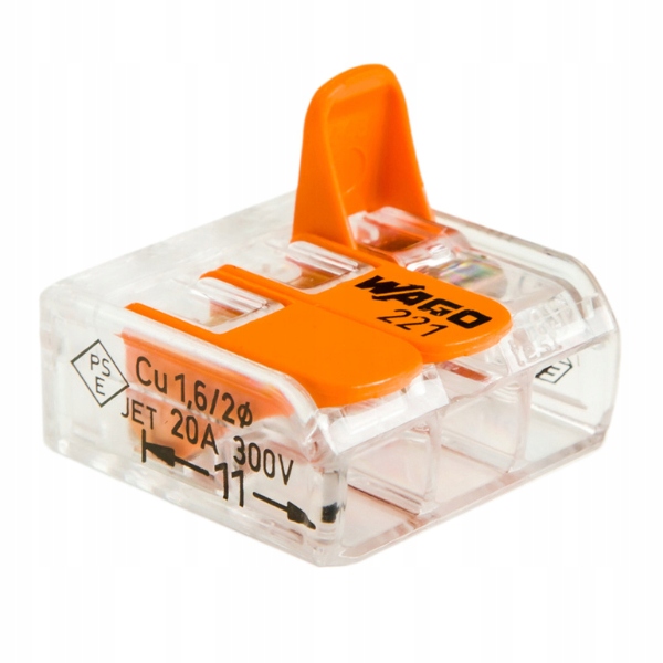 WAGO Szybkozłączka 3x0,2-4 10szt. Marka bez marki