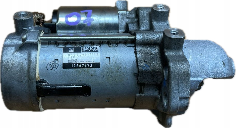 O7 CADILLAC CT5 SPORT V 2019 - 3.0 starter of the engine complete 12667973