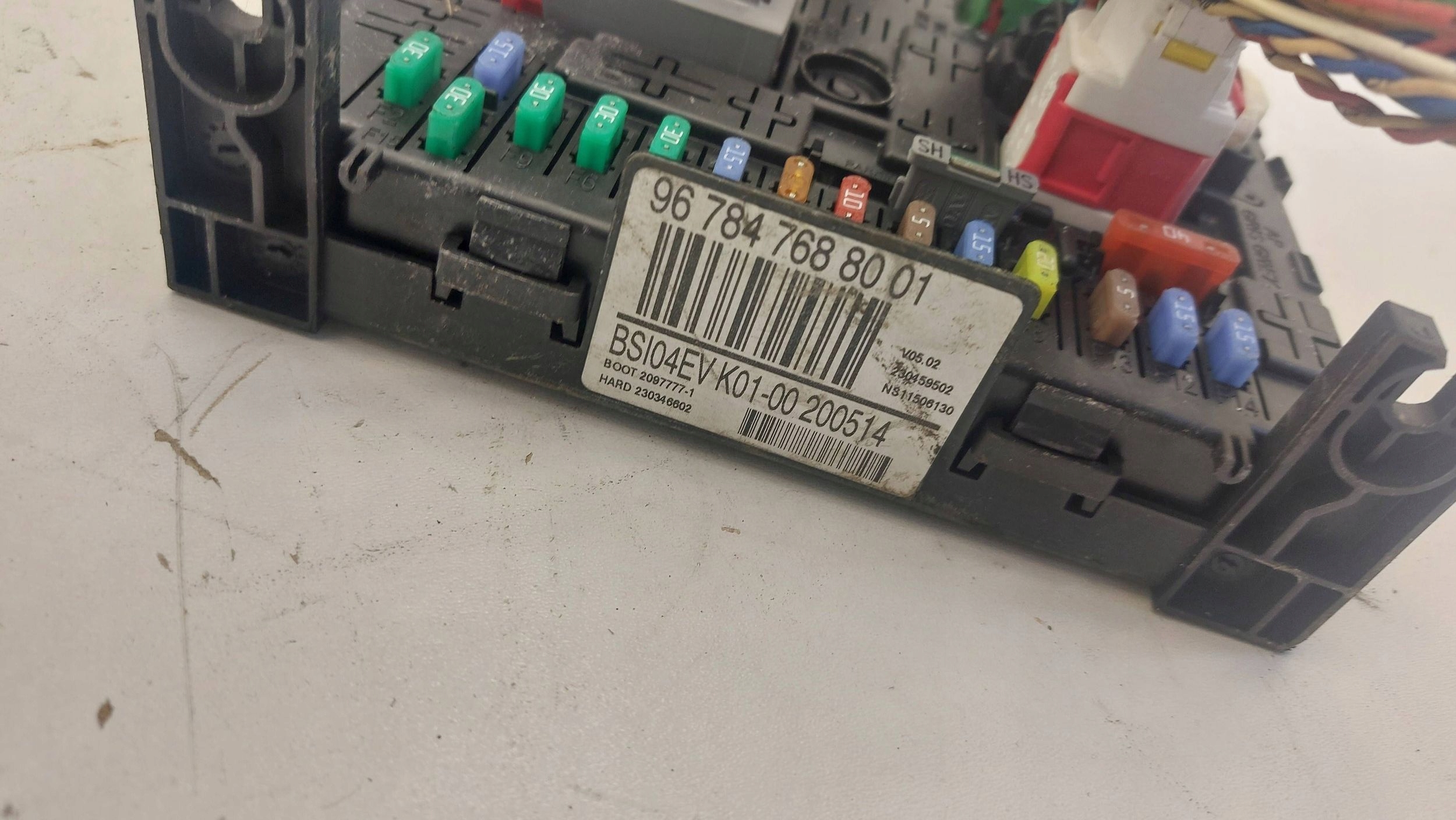 CITROEN C3 III BERLINGO control unit comfort control unit 9678476880