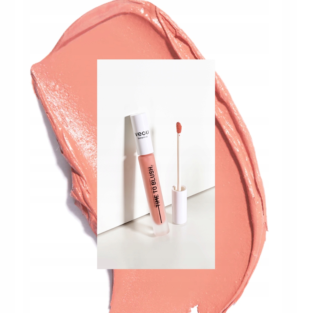 Veoli Botanica Time to Blush Krémová tvářenka s aplikátorem 10 ml