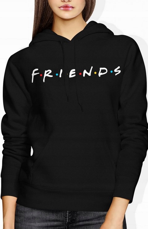 BLUZA DAMSKA Z KAPTUREM FRIENDS SERIAL RACHEL ROSS - XL