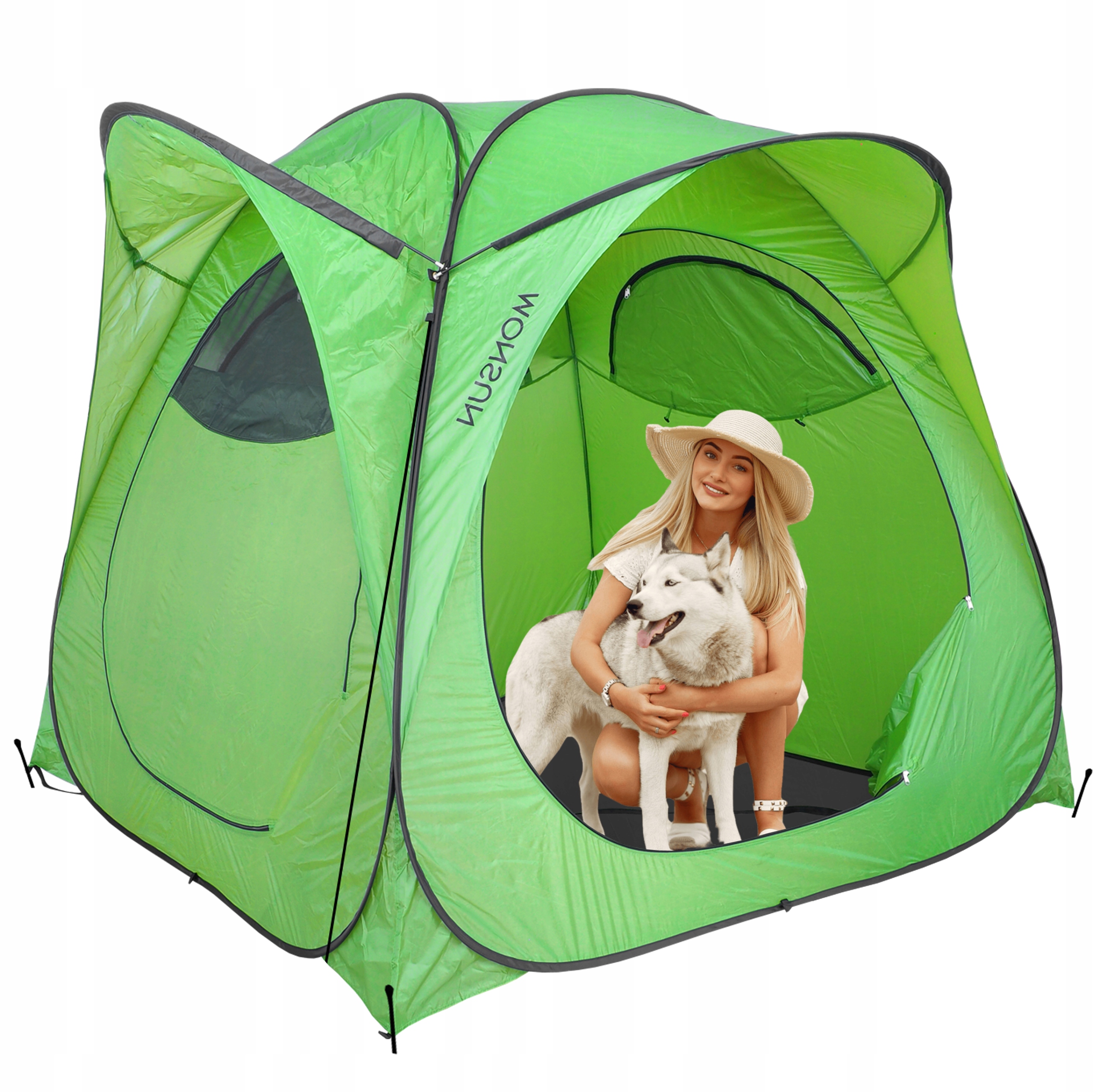 Duży Automatyczny Namiot Na Wystawę Psów Zwierząt XXL 2,25 X 2,25 WYS:1,9M