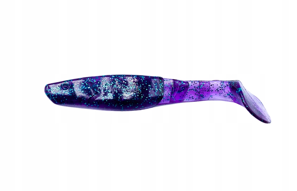 Manns Kopyto Predator 8cm Fiolet z Zielonym Brokatem