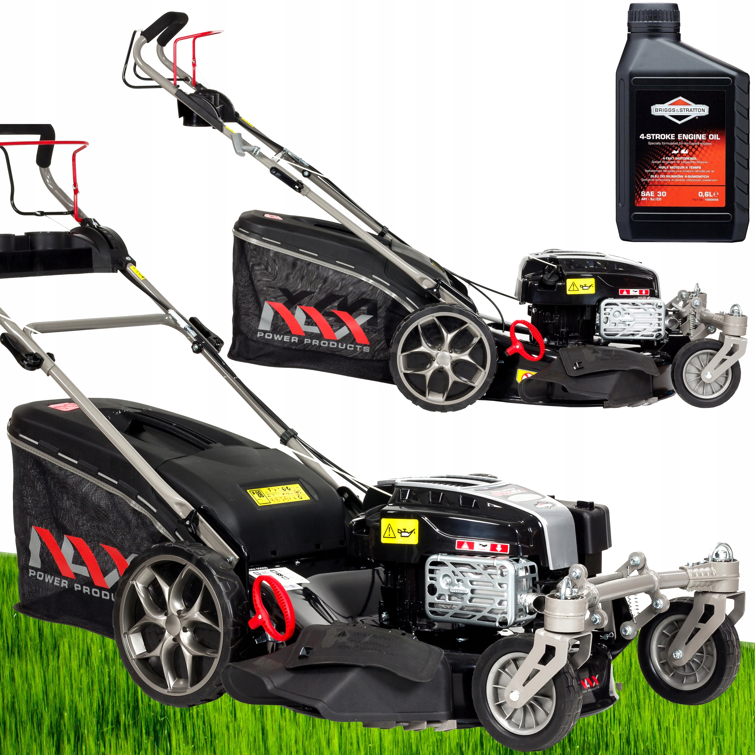 Kosiarka Spalinowa Nax 5000S B&s Skrętne Koła