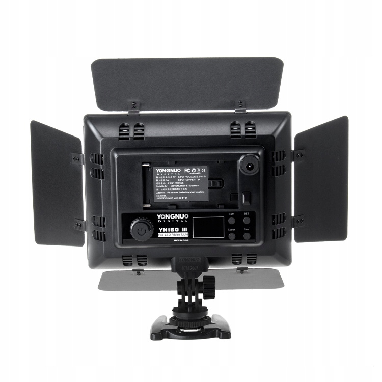 Zestaw Lampa Yongnuo YN 160 III 5500K LED ładowarka akumulator Marka Yongnuo