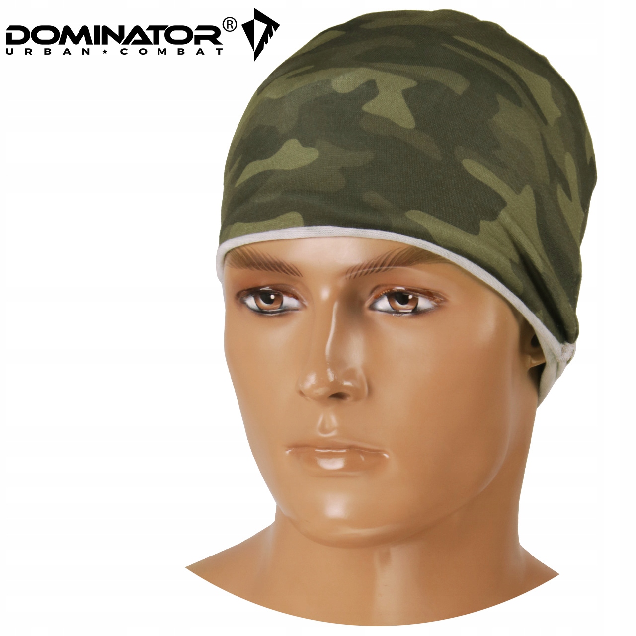 KOMIN BANDANA CHUSTA SZAL DOMINATOR DARK CAMO Skład materiałowy 100% poliester