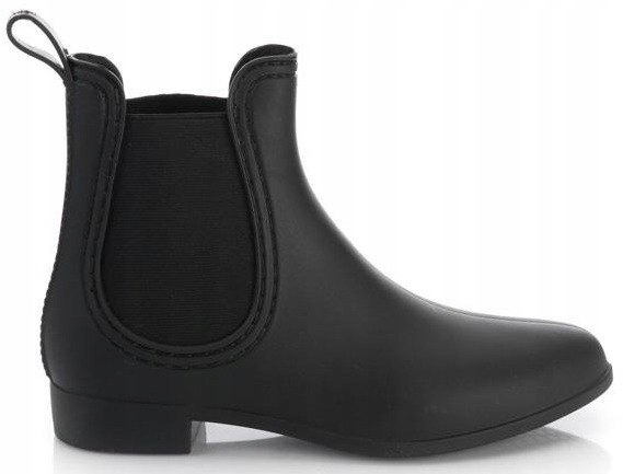 31 MATOWE KALOSZE BOTKI SZTYBLETY GUMA CZARNE 38