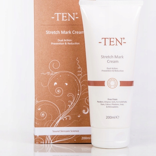 Ten Stretch Mark Cream, Dual Action, 200 ml