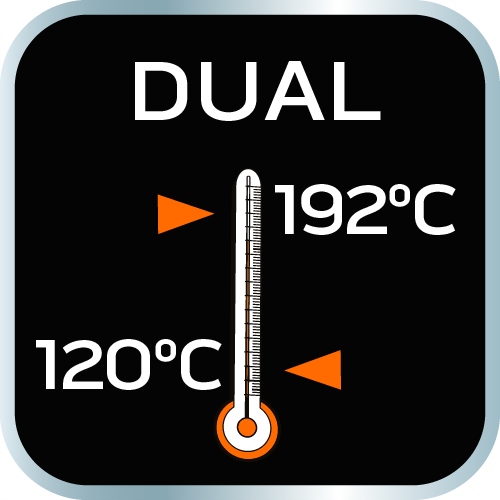 Zestaw: pistolet klejowy 11 mm, 60/100W, 12 wkładów klejowych, 3 ochraniacz Średnica wkładu (mm) 11