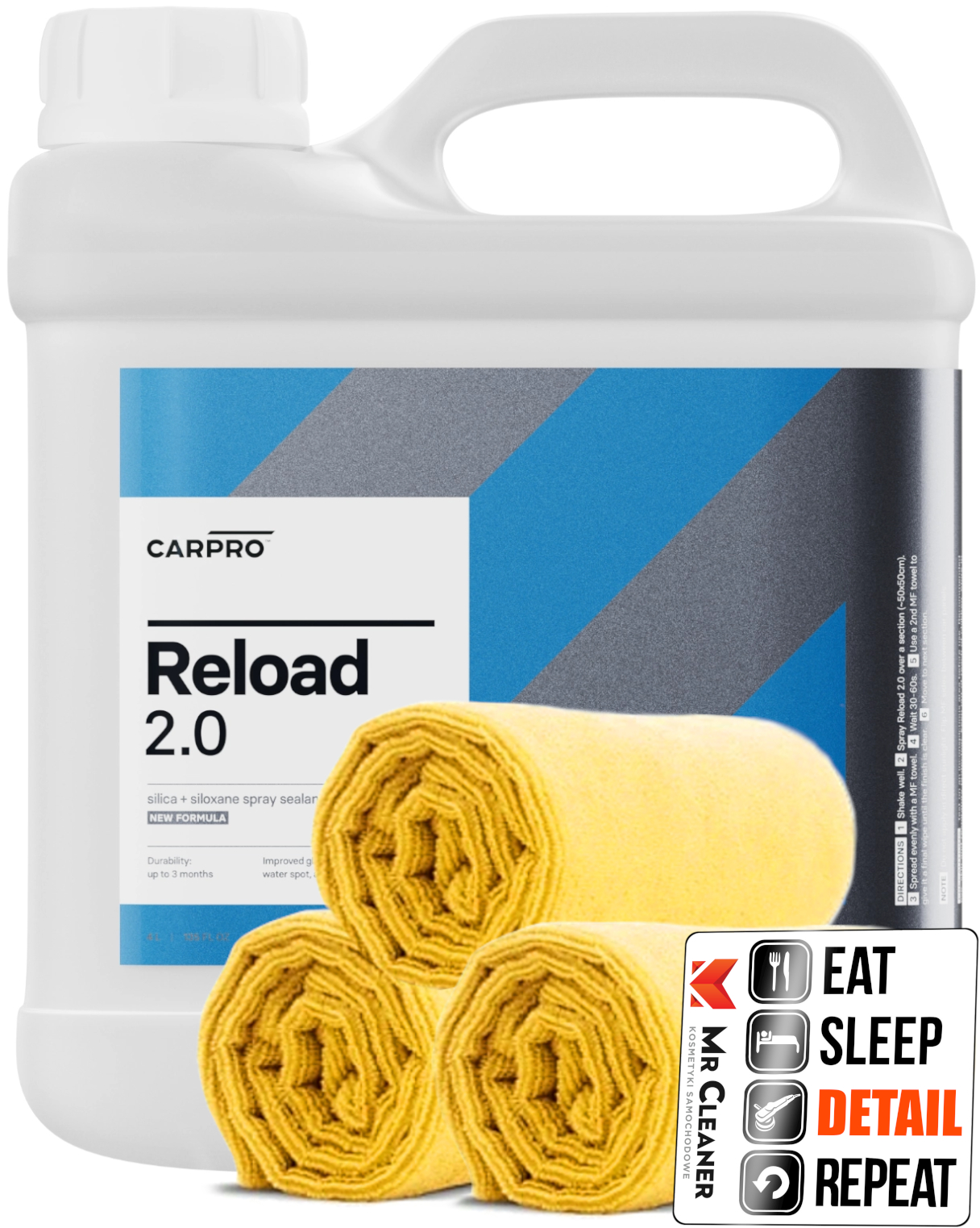 CarPro Reload Sealant Do Pielęgnacji Powłok 2.0 4L