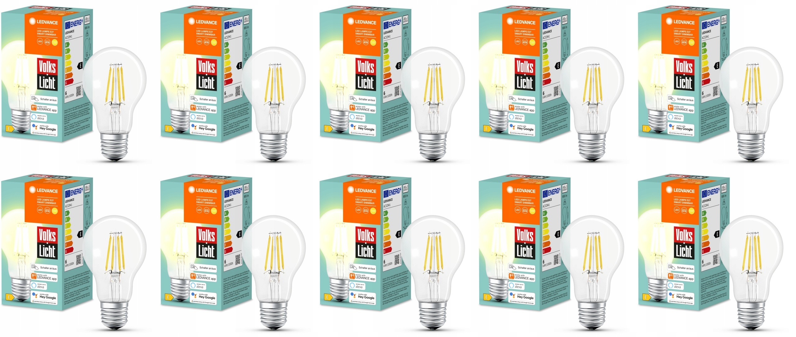 Żarówka filament Ledvance AC32941 6 W