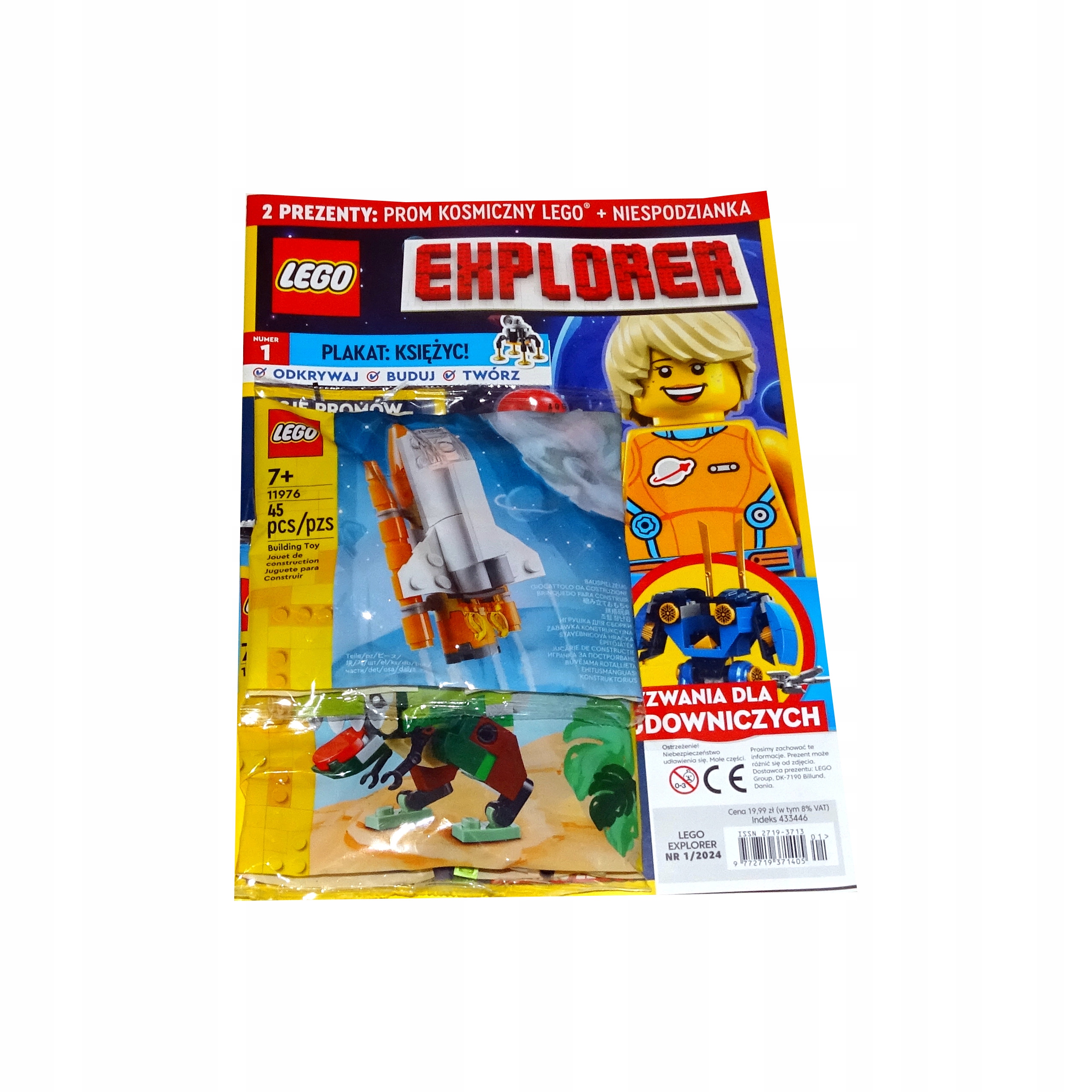 gazetka magazyn LEGO Explorer 1/2024 klocki