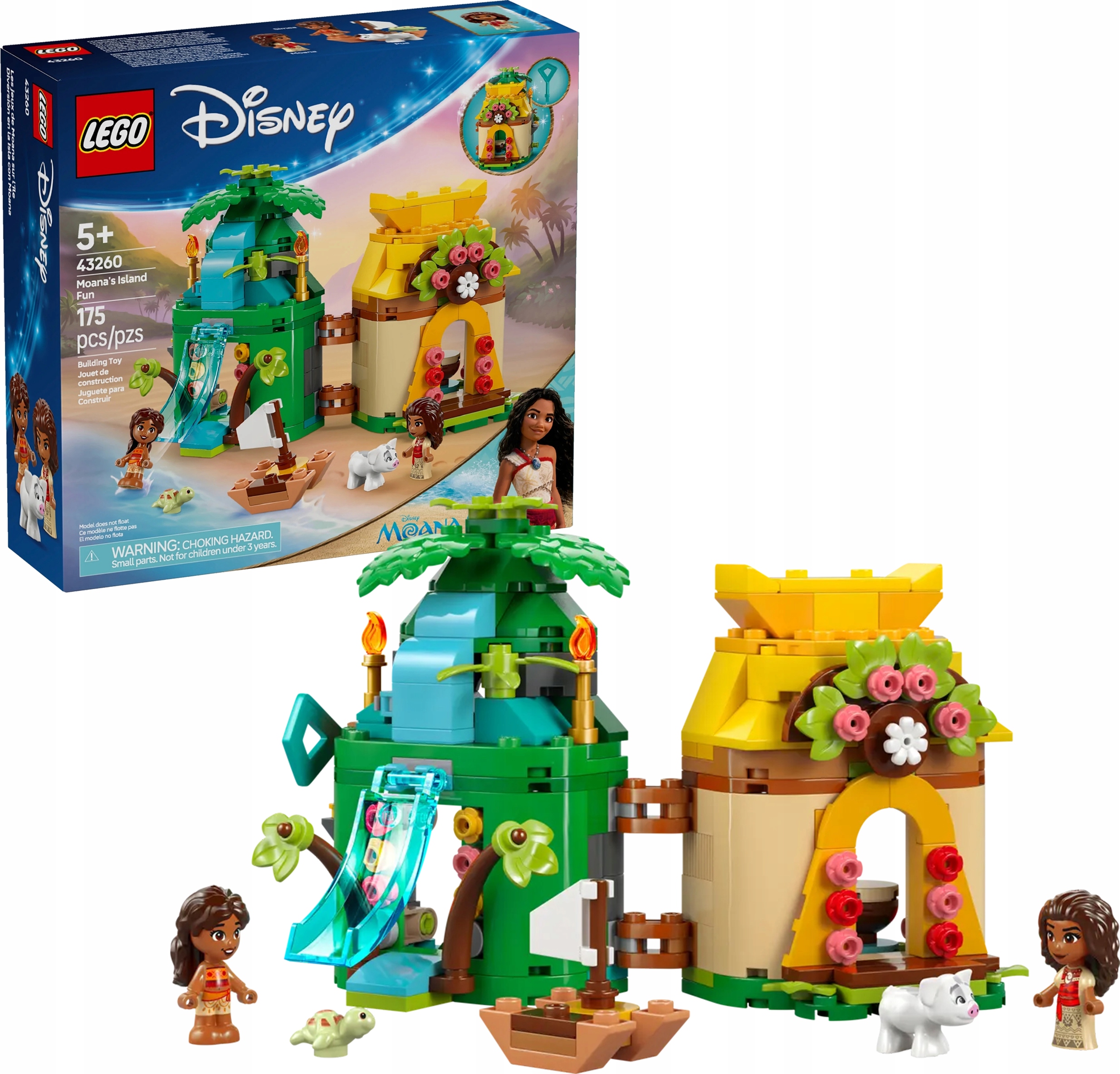 Lego Disney Zábava Vaiany na ostrově 43260