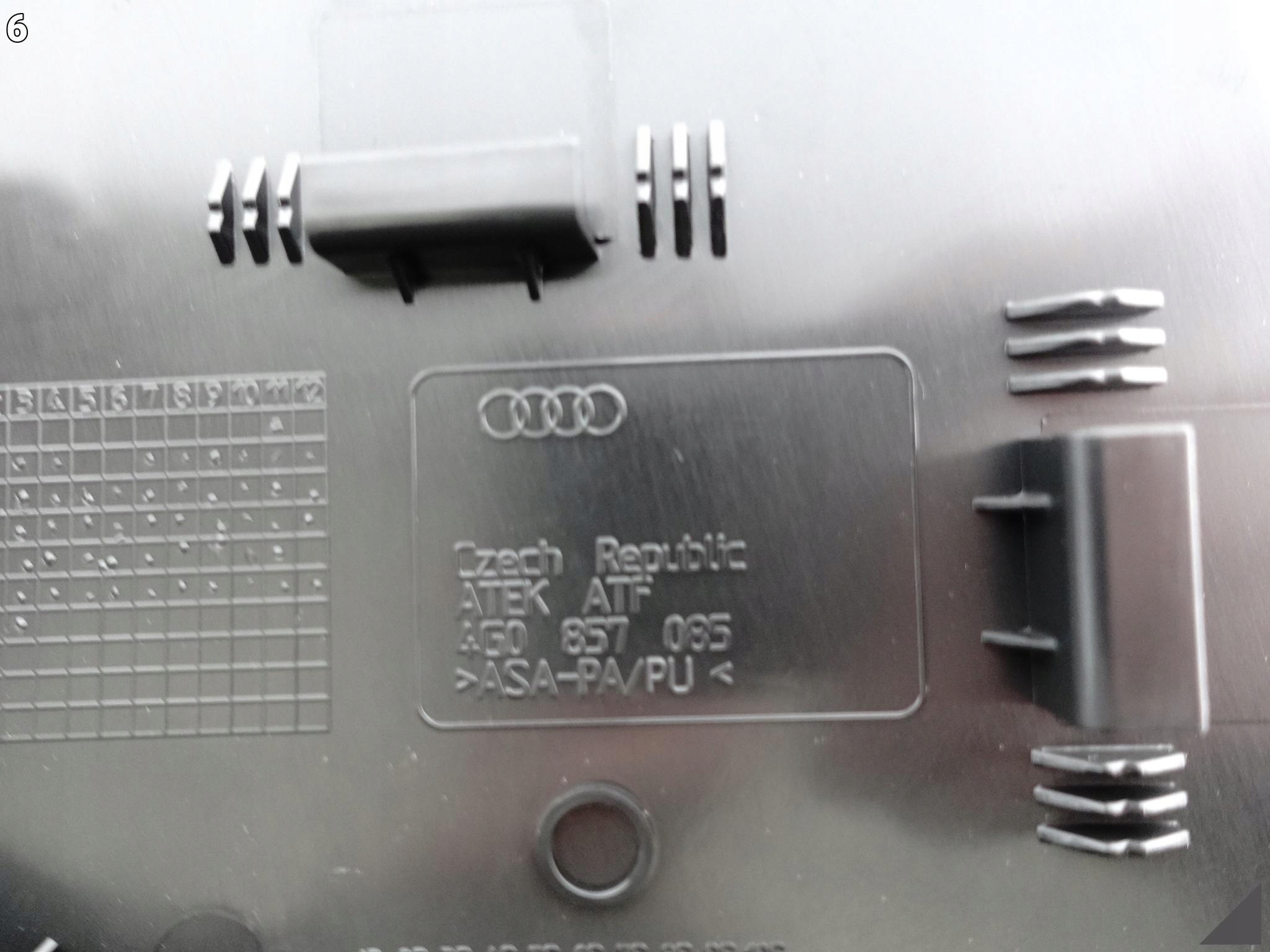 AUDI A6 S6 C7 4G0 10-18 LIFT cover spoiler dashboard instrument panel cockpit left