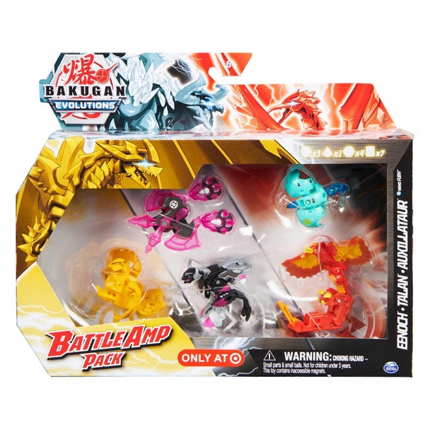 Bakugan Evolutions Battle Amp Pack Eenoch Talan Auxillataur