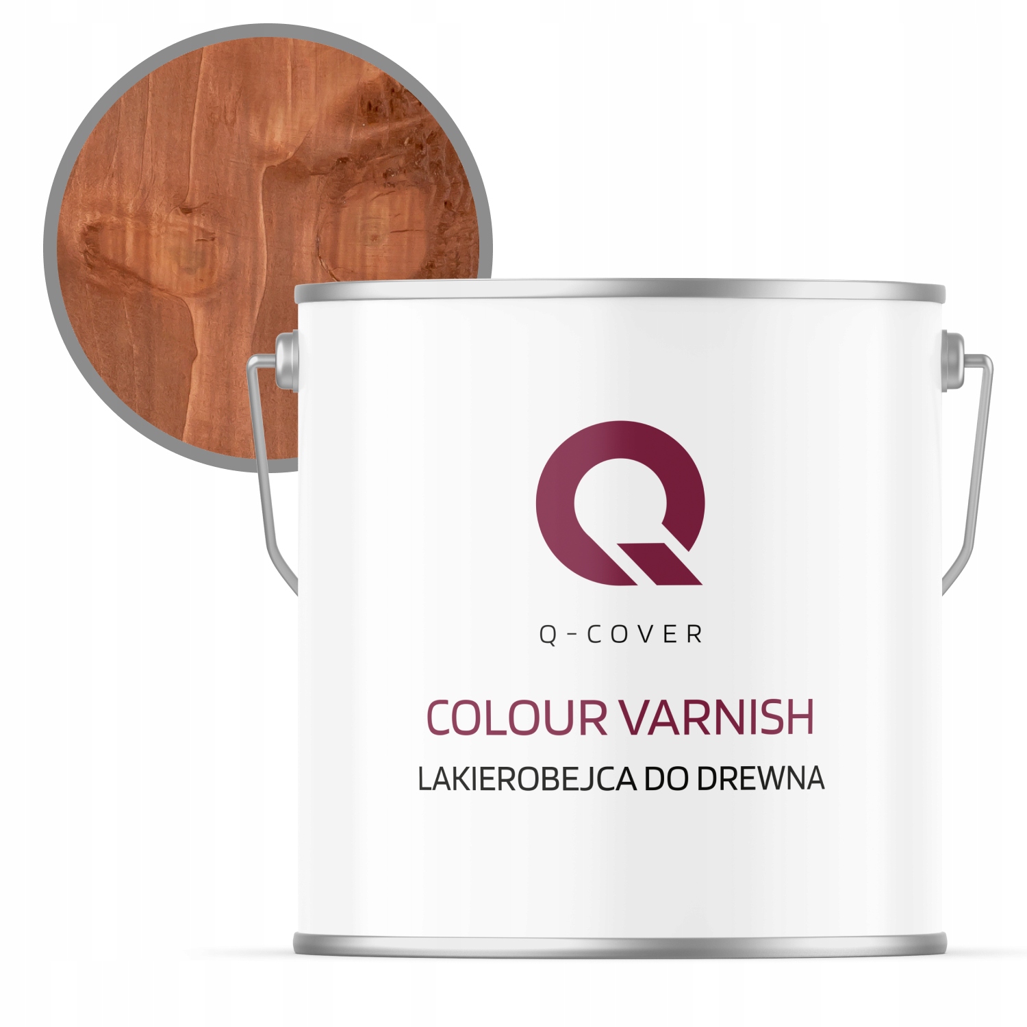 Rychleschnoucí lak na dřevo Ochranný 5L Ořech Světlý Satén