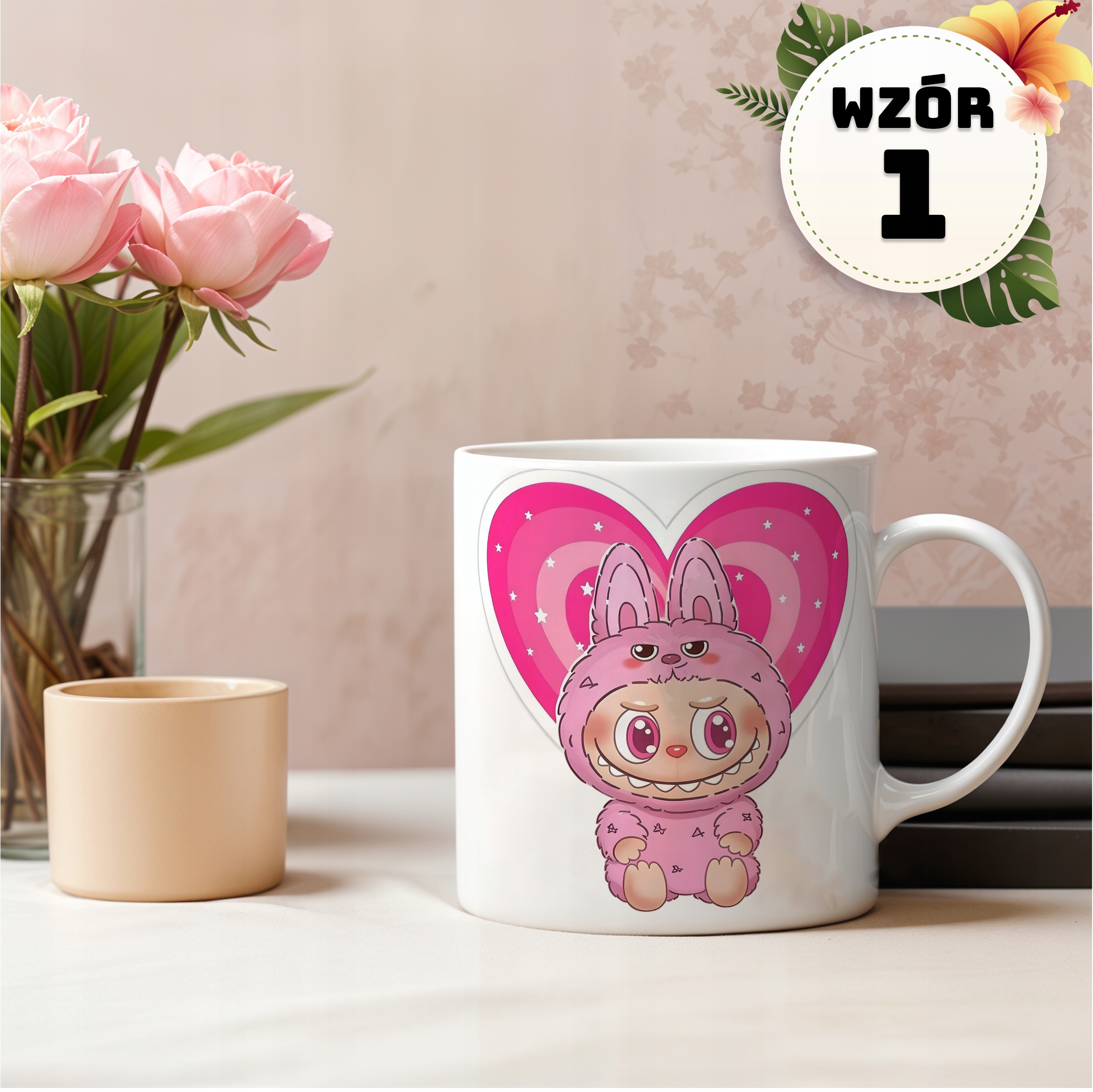 KUBEK DLA DZIECKA LALKA LABUBU MASKOTKA POTWÓR LAFUFU PREZENT DO SZKOŁY HIT Linia DLA DZIECKA HIT LIMITOWANY LABUBU