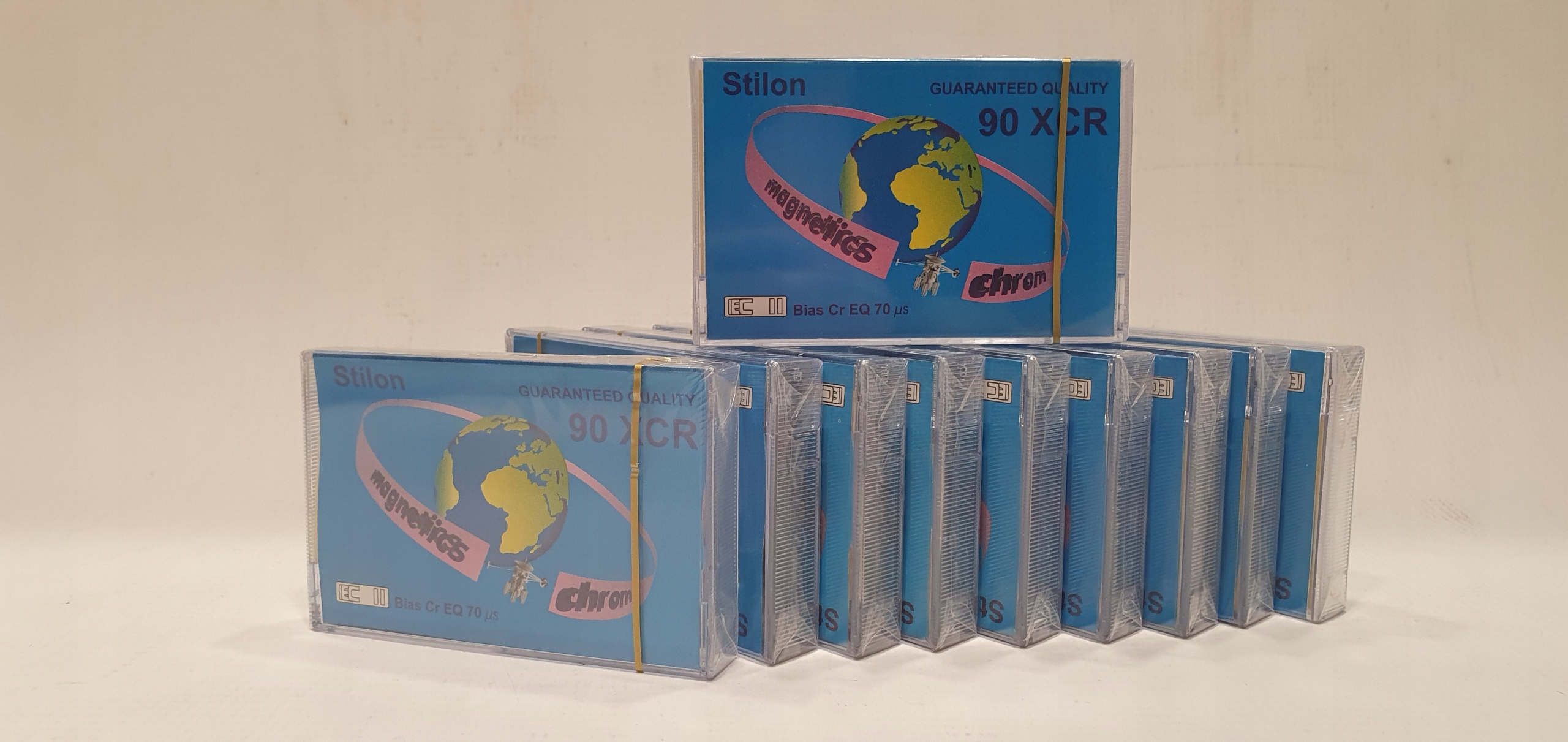 Magnetofonová kazeta Stilon 90 Xcr Chrom 10 kusů