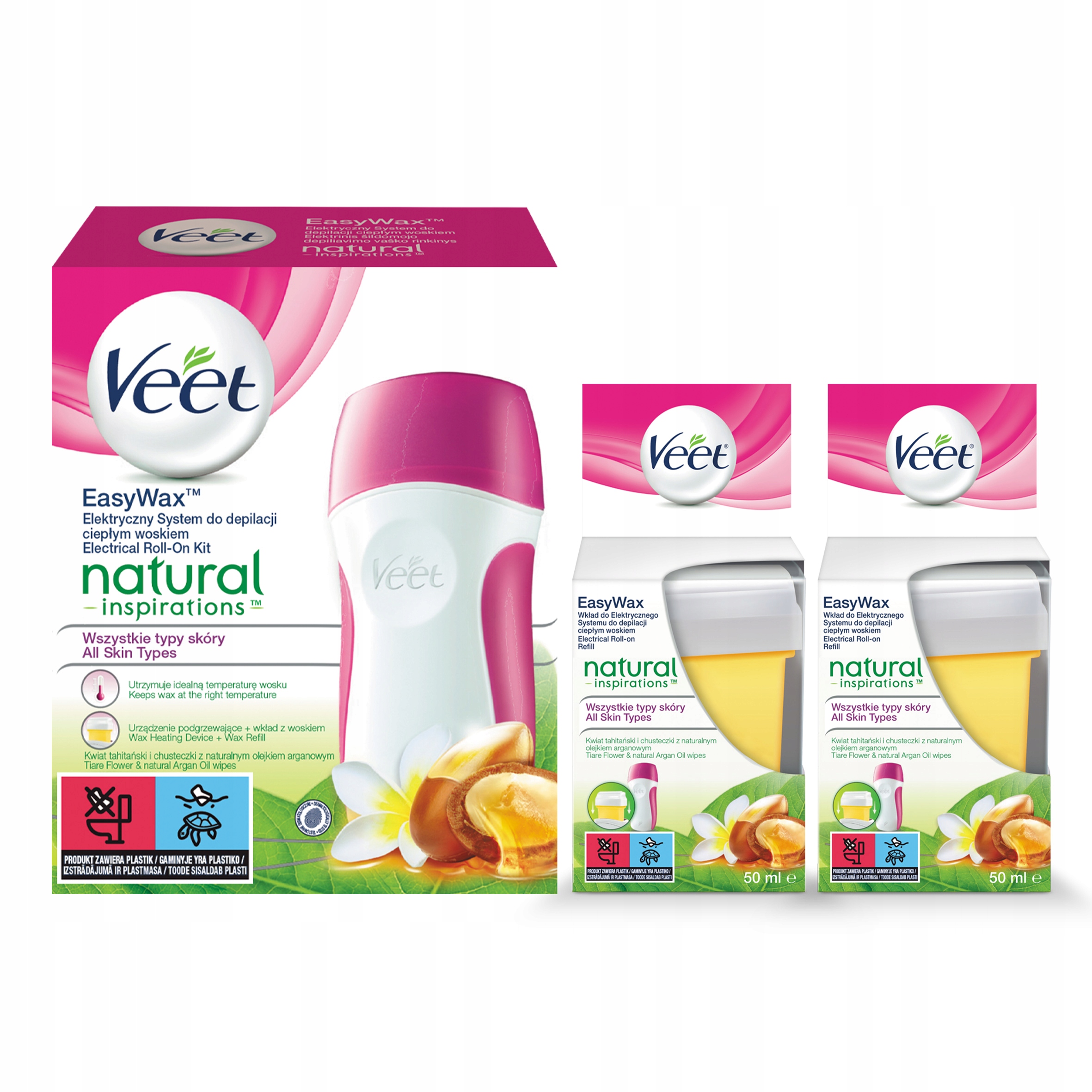 

Veet depilacja ciepły Wosk system 2 wkłady