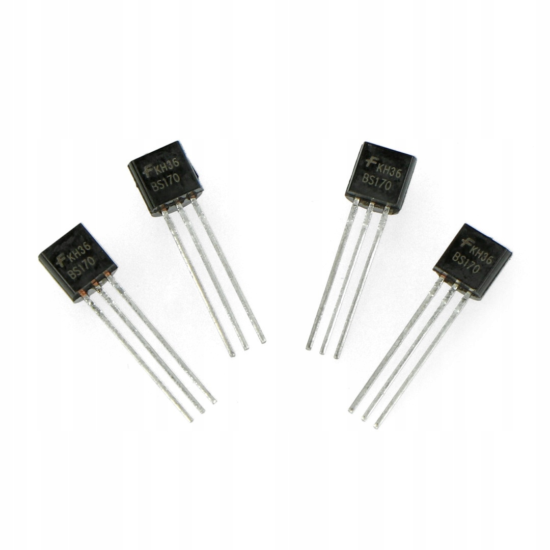 

Tranzystor N-mosfet BS170 - Tht - 4 szt.