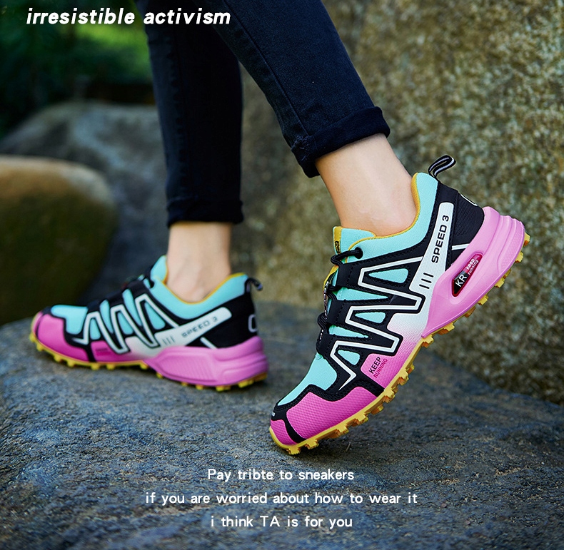 DAMSKIE LEKKIE BUTY TREKKINGOWE TURYSTYCZNE ODDYCHAJĄCE Cechy dodatkowe oddychające odprowadzające wilgoć