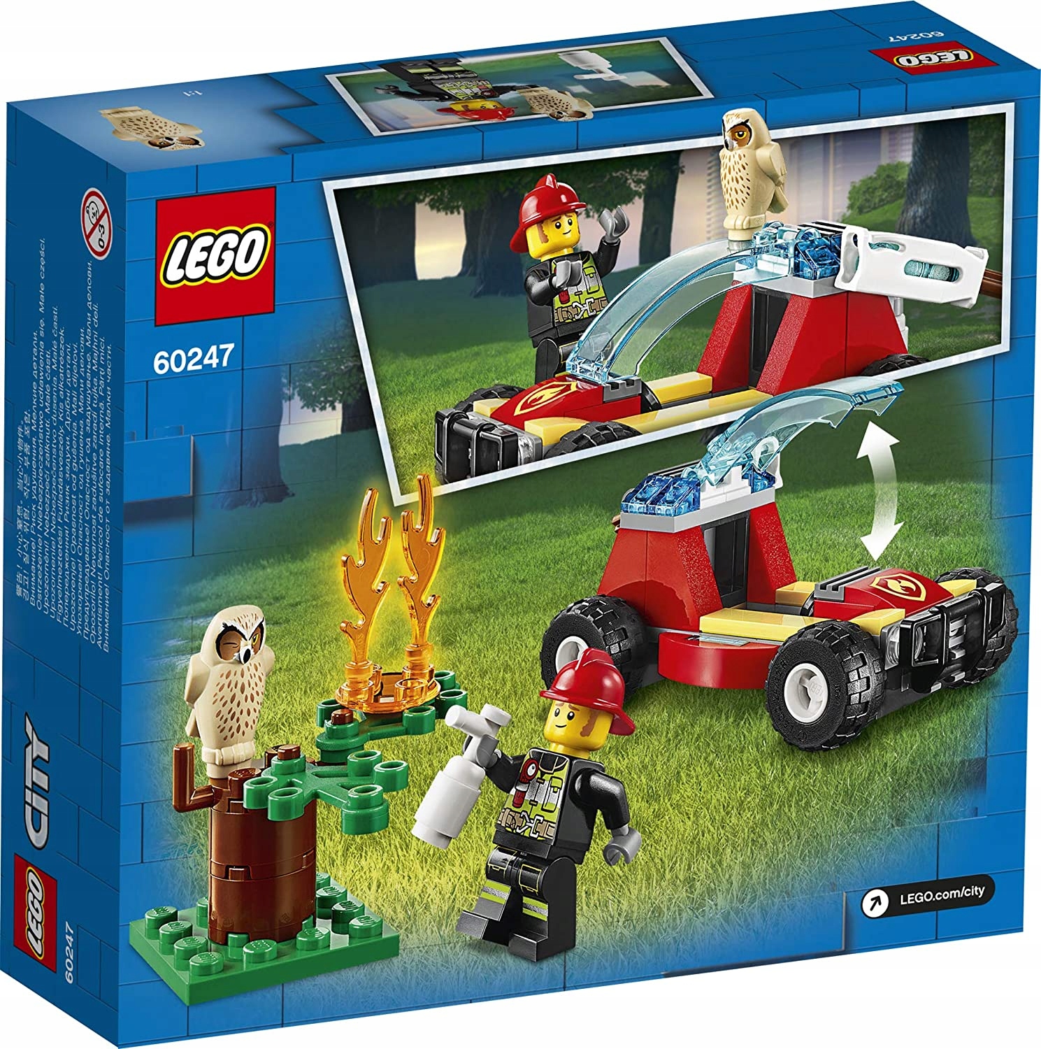 LEGO City 60247 POŻAR LASU Marka LEGO