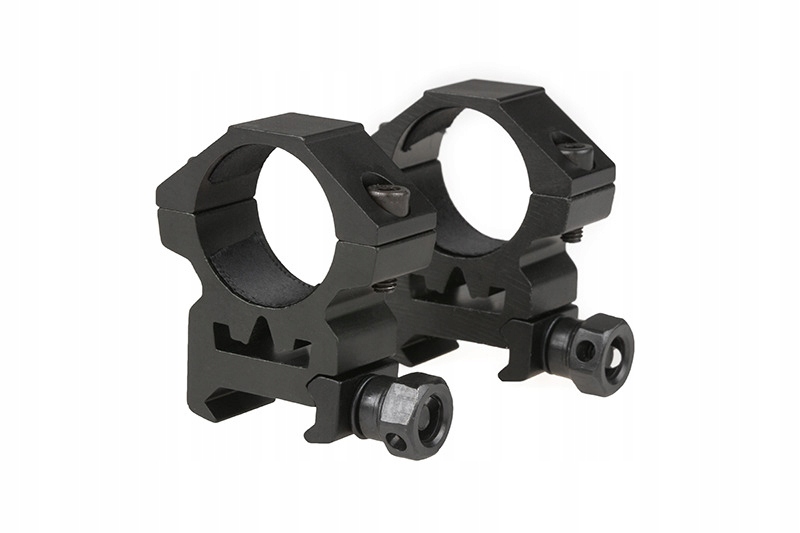 N 25mm Montaż lunety podwójny optyki Latarki Laser Ris Picatinny Ak M4 Ar
