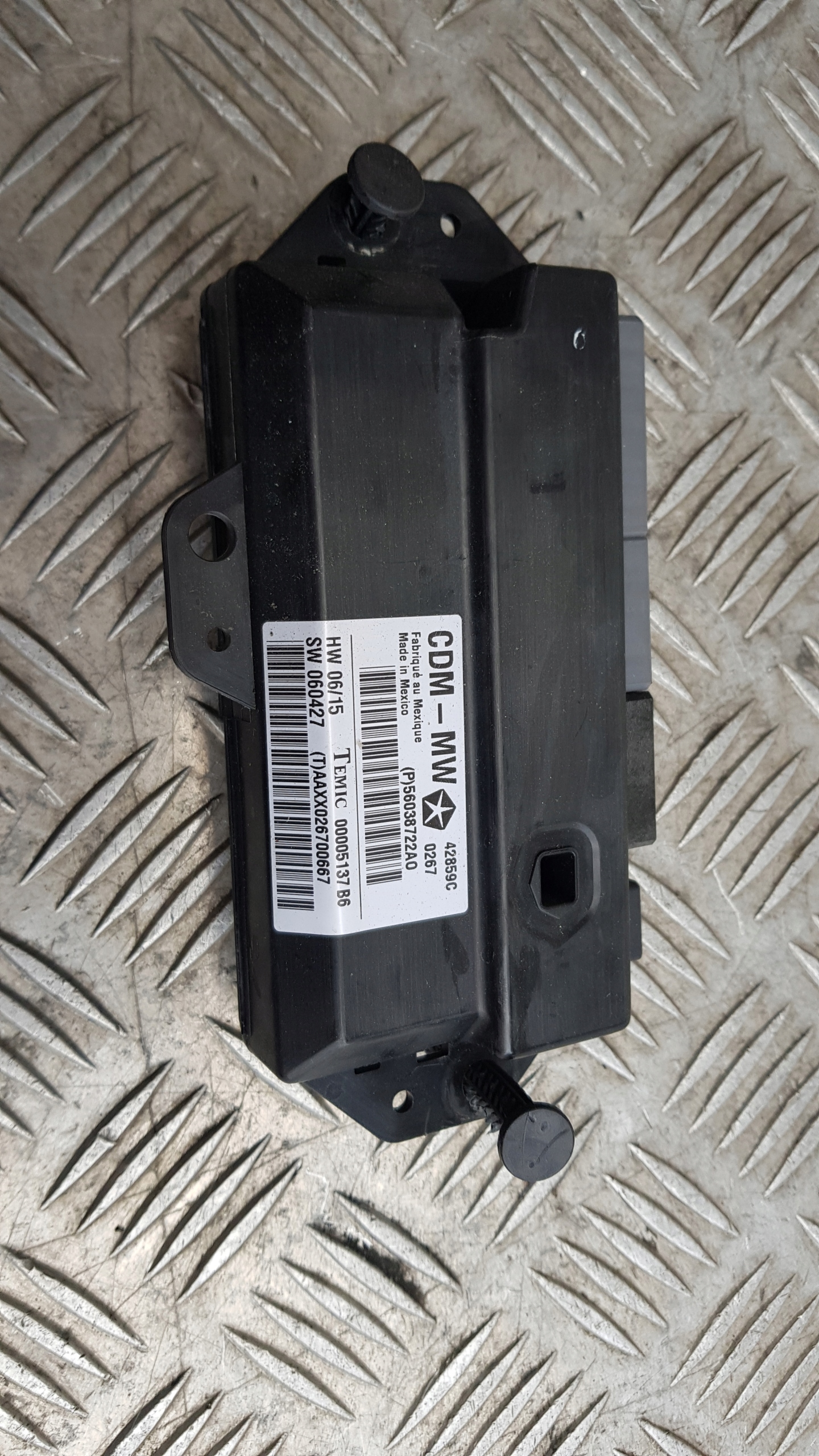 CHRYSLER 300C 3.0 CRDI control unit comfort control unit P56038722A0