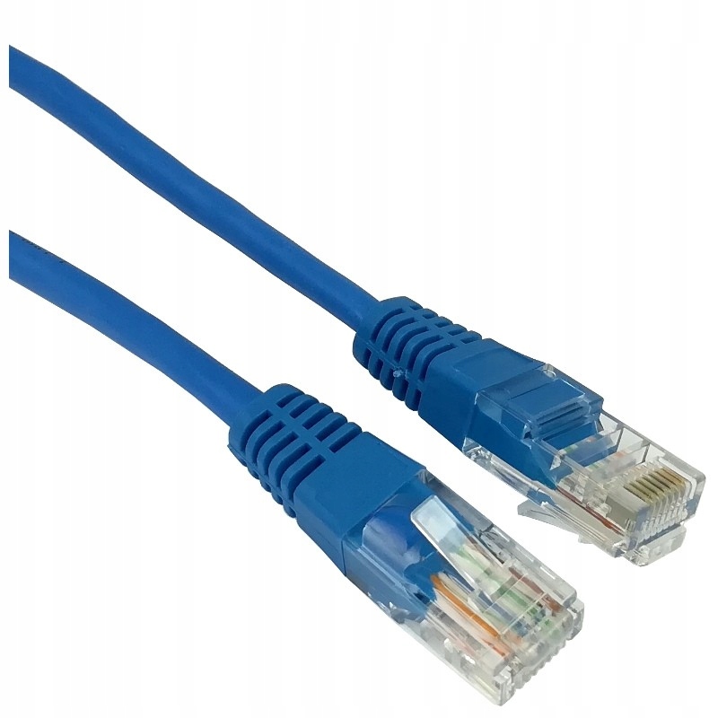 Kabel LAN 1m Patchcord UTP 5e Sieciowy RJ45 RJ 45 Przewód Internetowy Patch EAN (GTIN) 5903689603607