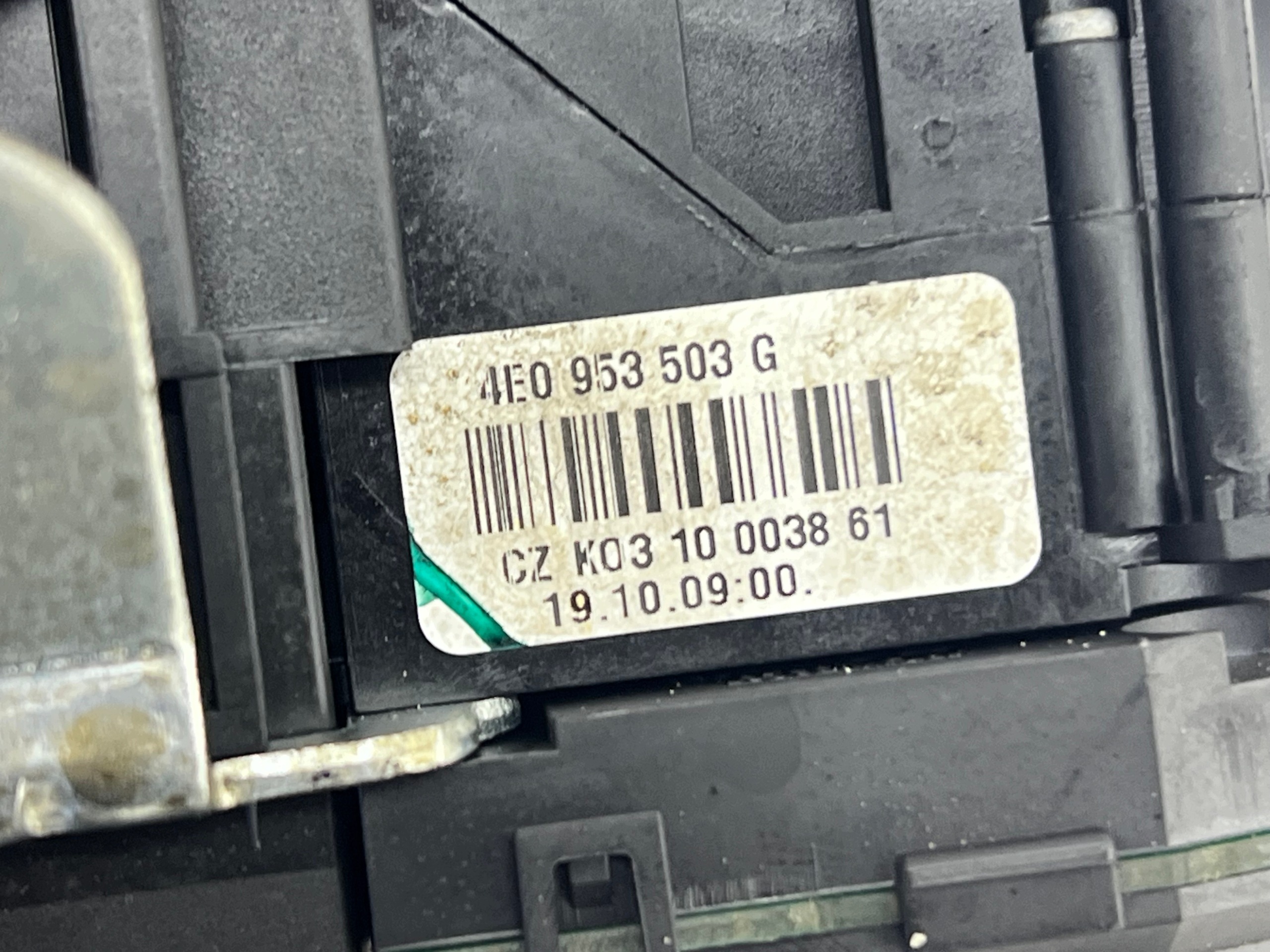 AUDI A6 C6 LIFT DEVIO LUCI TERGICRISTALLO TERGI 4F0953549D 4E0953521B 4E0953503G