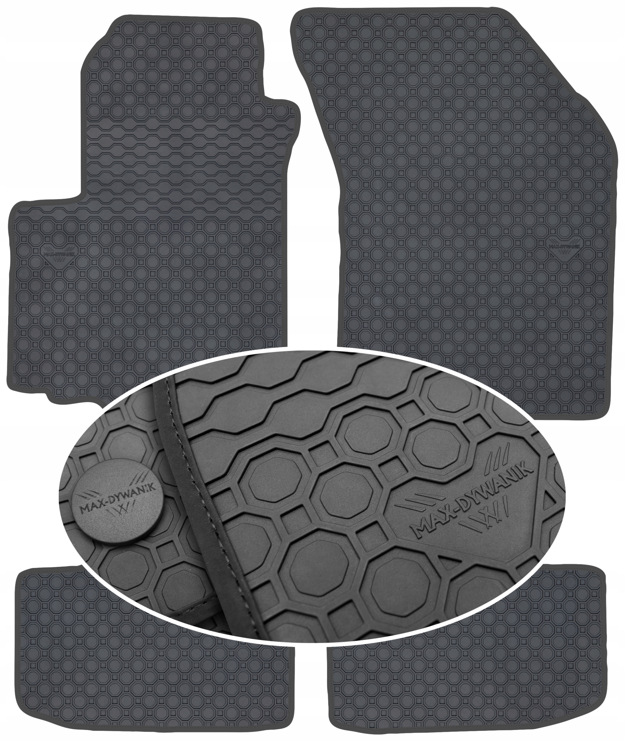 Suzuki Swift III 2005-2010 Koberce Čierne