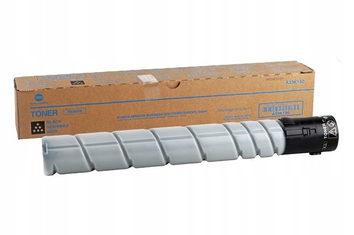 Originální černý toner Konica Minolta Bizhub C224, C284, C364 (TN321K, TN-3)