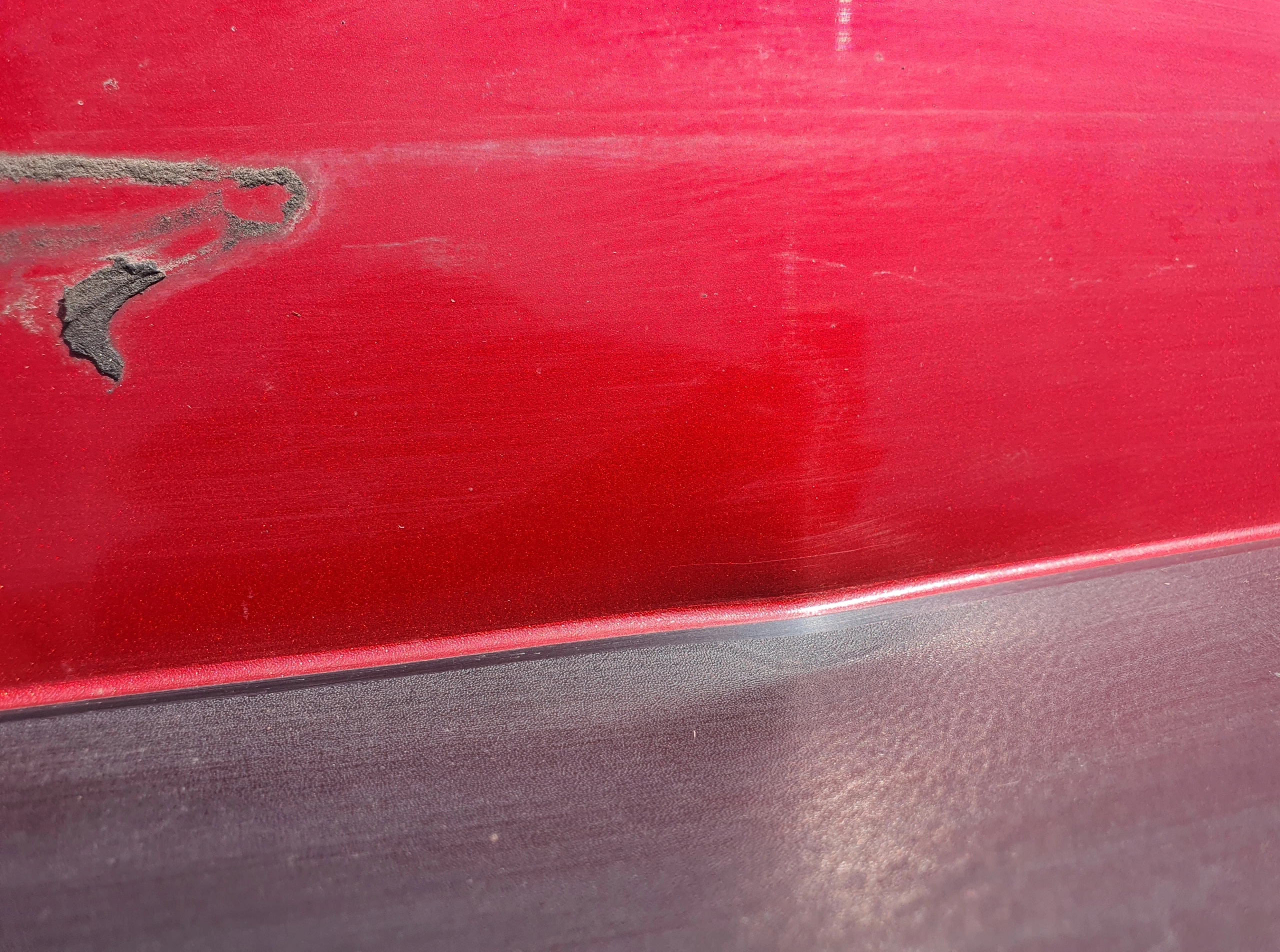 MAZDA CX-3 15- bumper rear part rear D10J50221 original