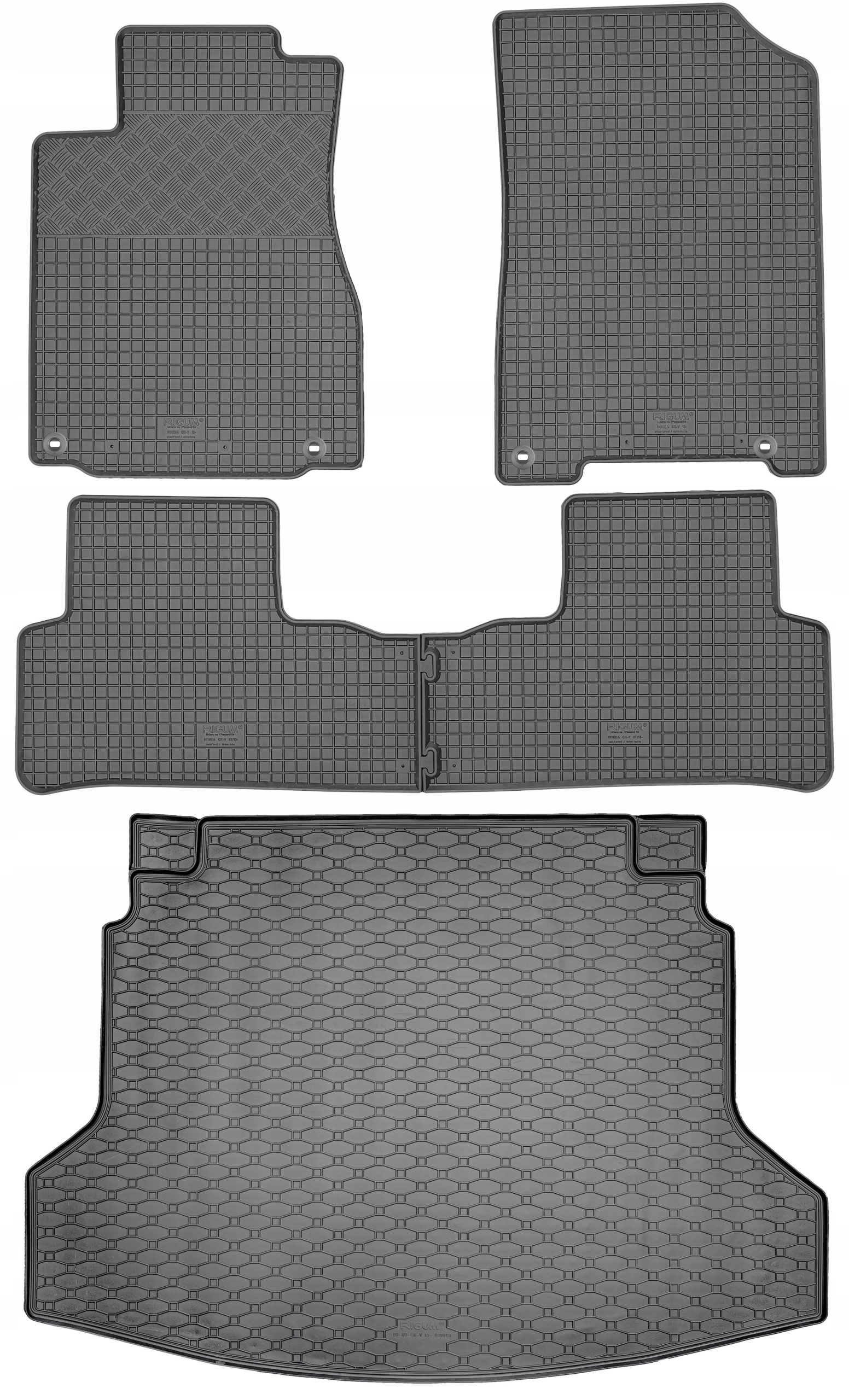 Honda Cr-v IV Suv od roku 2012-2018 rohož batožinového priestoru koberčeky