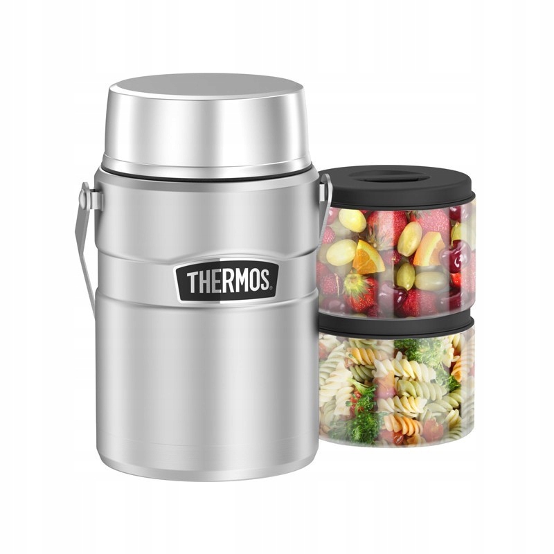 Termos na Żywność Thermos 1390ml Dwa Naczynia