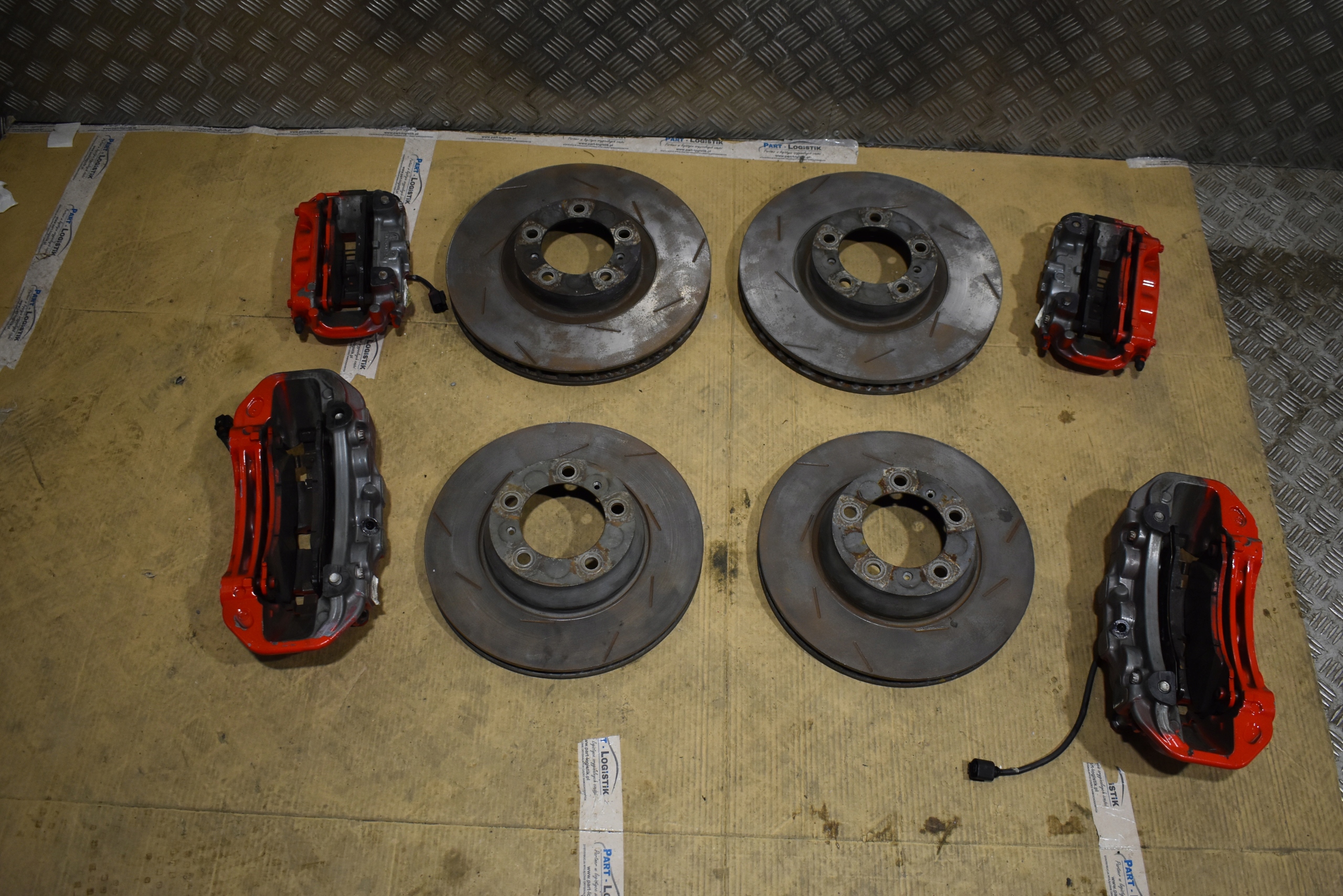 IDEALNE calipers discs KPL. PORSCHE PANAMERA 971 1